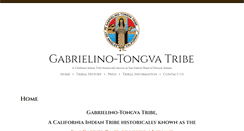 Desktop Screenshot of gabrielinotribe.org